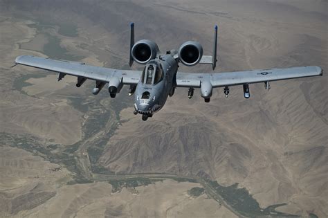 A10 Thunderbolt taking off