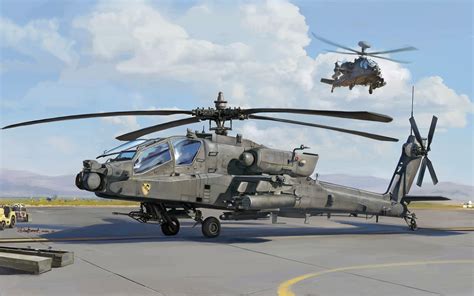 AH-64 Apache Attack Helicopter