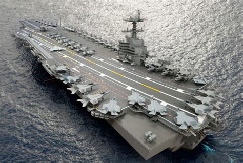 AN SPY 3 Radar USS John F Kennedy CVN 79 Aircraft Carrier