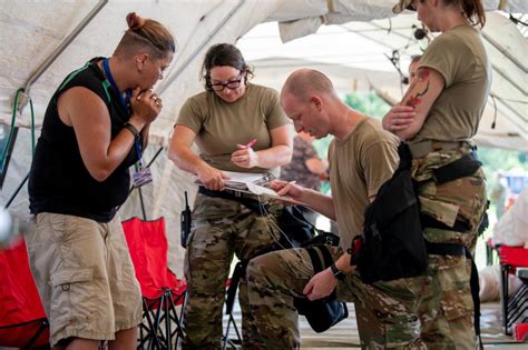 Air National Guard members serving