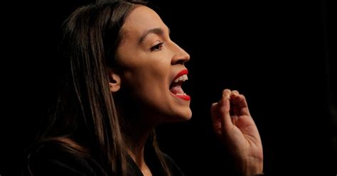 AOC Speaking at a Conference