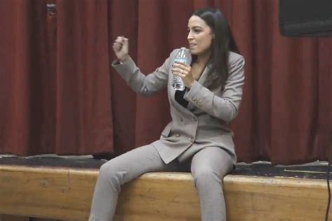 AOC Speaking at a Town Hall