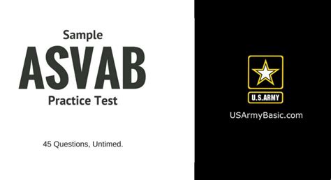 ASVAB Practice Test Format