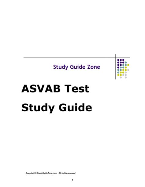 ASVAB Test Tips 5