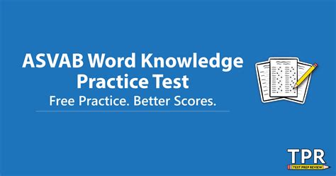 ASVAB Word Knowledge Test Preparation