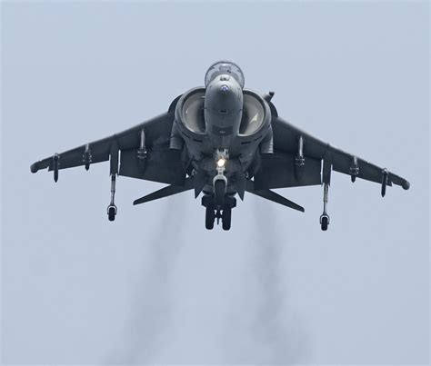 AV-8B Harrier II hovering