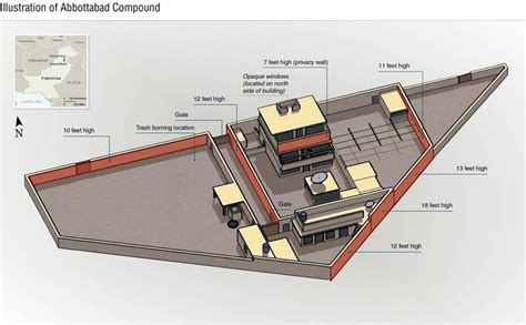 Abbottabad Compound Map