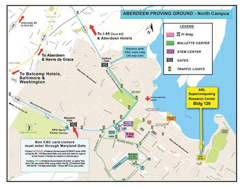 Aberdeen Proving Ground Visitor Information