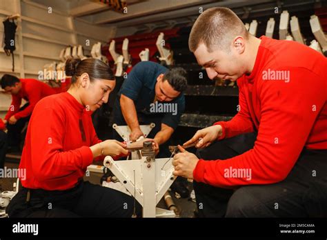 Abraham Lincoln Strike Group in maintenance