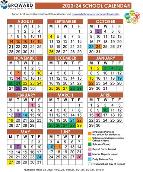 Academic Calendar Image