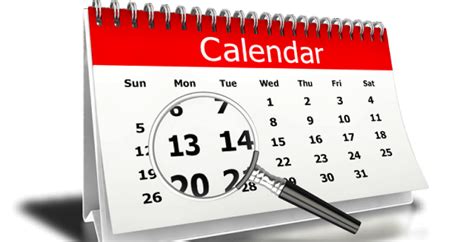 Academic Calendar Important Dates