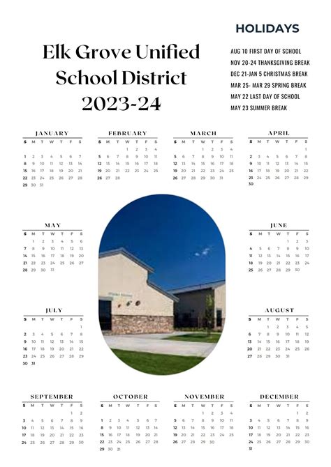 Accessing Elk Grove USD School Calendar