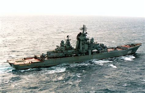 Admiral Nakhimov in action