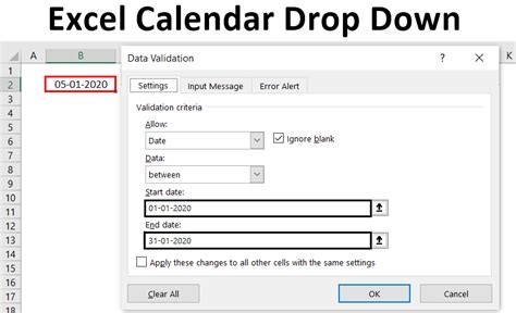 Advanced Calendar Dropdown