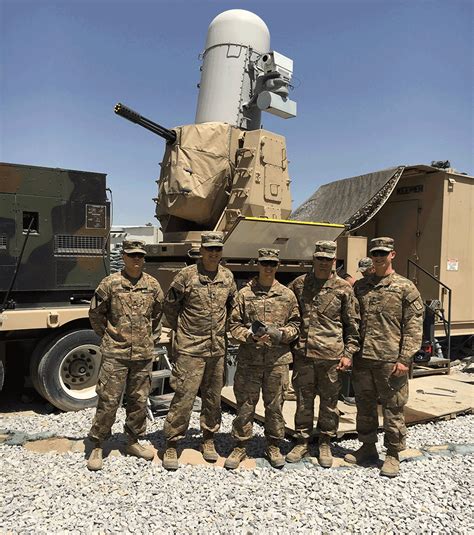 Air Defense Artillery Officer in Action