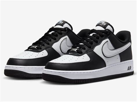 Air Force 1s Black White