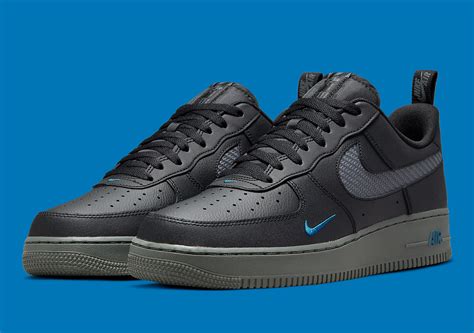 Air Force 1s Blue Black