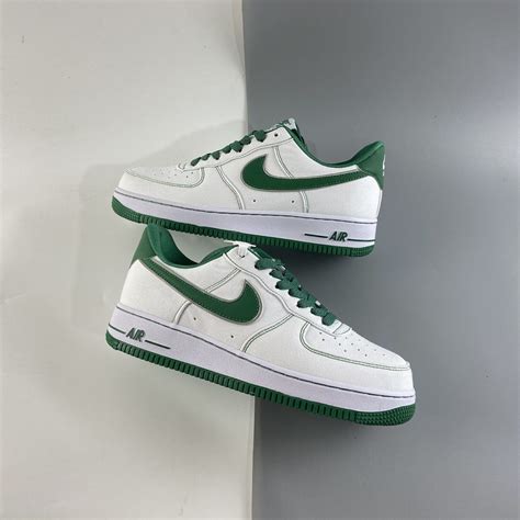 Air Force 1s Green White