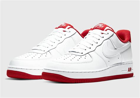 Air Force 1s Red White