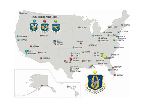 Air Force Base Digital Map