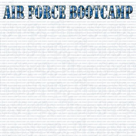 Air Force Boot Camp Blue Phase