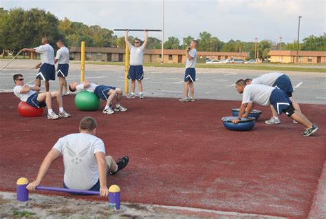 Air Force Boot Camp Exercises