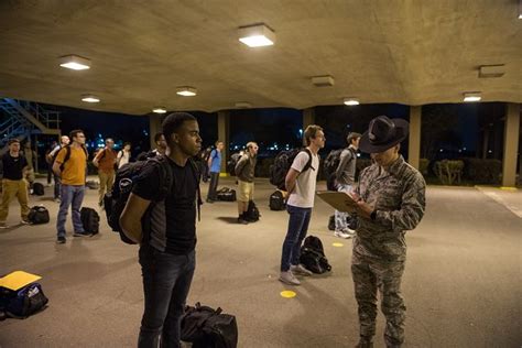 Airmen during the reception phase of Basic Military Training