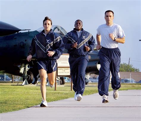 Air Force Boot Camp Running Training