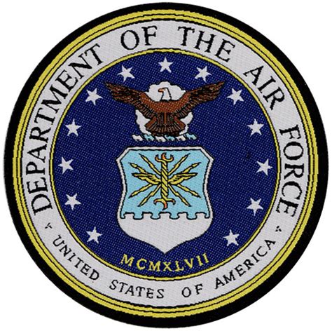 The US Air Force logo