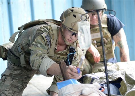 Air Force Combat Medic Students