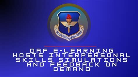 Air Force E-Learning Simulations