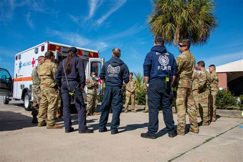 Air Force EMTs in Action