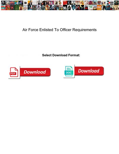 Air Force NCO Requirements