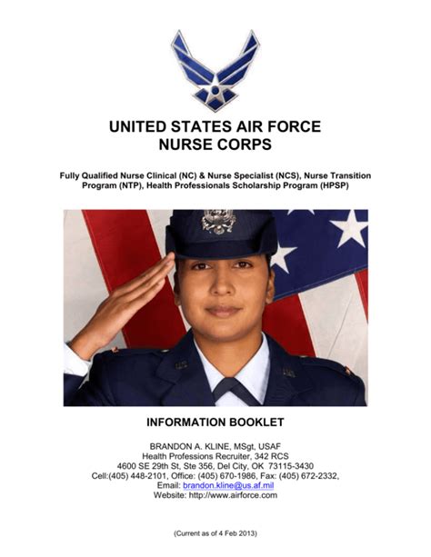 Air Force Nurse Recruitment