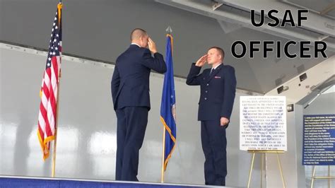 Air Force Officer Oath Ceremony