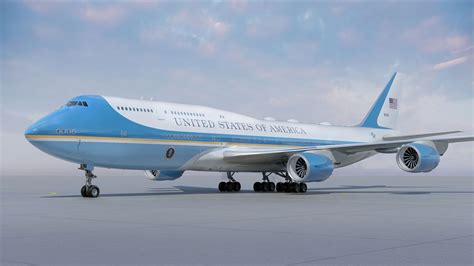 Air Force One in flight