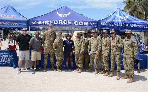 Air Force Recruiters at Job Fairs