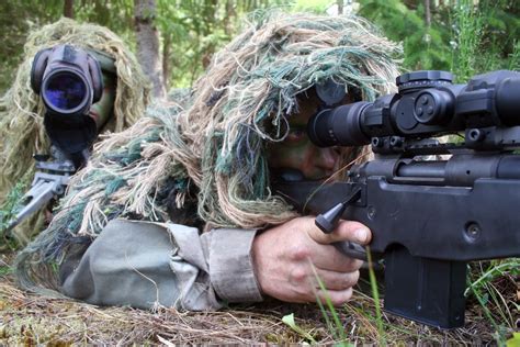 Air Force Sniper Teamwork