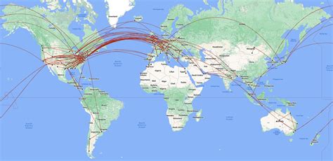 Air Force Two flight path