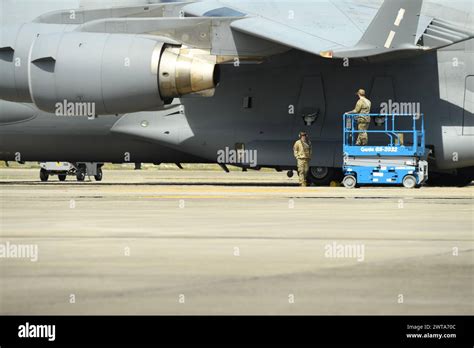 Air National Guard aircraft maintenance