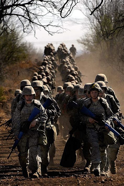 Air National Guard Boot Camp Recruits