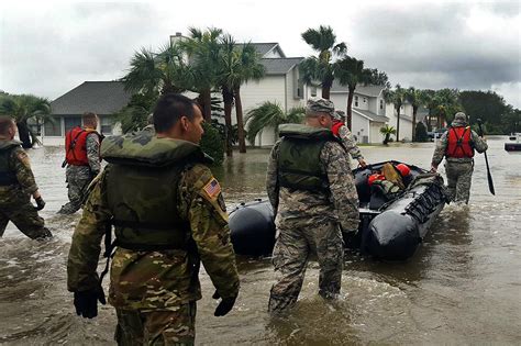 Air National Guard hurricane relief efforts