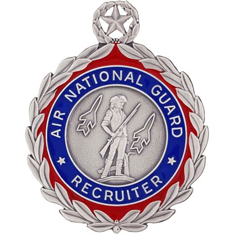 Air National Guard Recruits Pinning on Rank