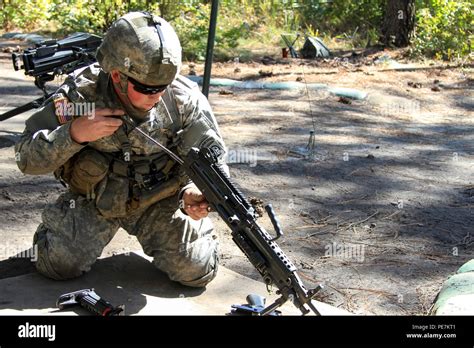 Airborne Infantryman in action