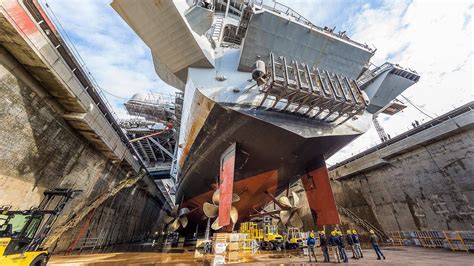 Aircraft Carrier Dry Dock Image 6