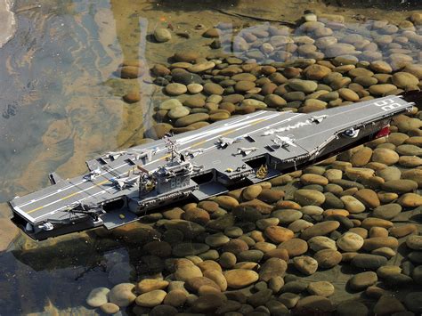 RC Aircraft Carrier Model