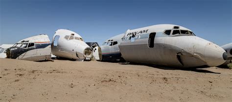 Airplane Boneyard in Tucson, Arizona