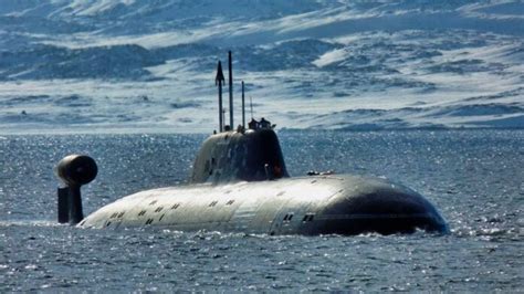 Akula II Class Submarine crew at work