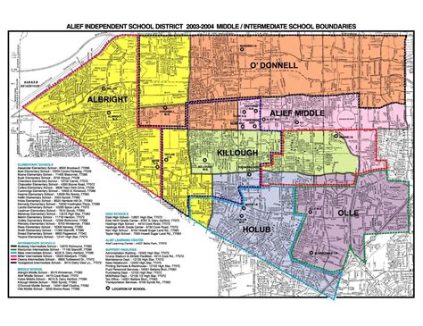 Using the Alief District Calendar to Plan Ahead