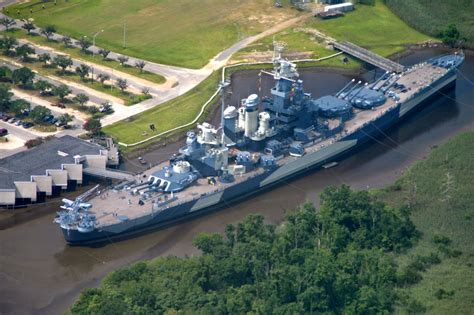 American Battleship at Sea